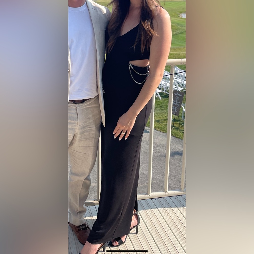 Zara Black Cutout Dress